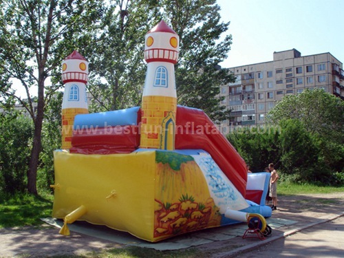 Titanic inflatable adult slide