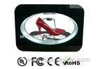 OEM High Heeled Shoe Display , Turning Floating Shoe Display For Promotion