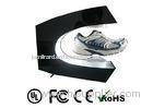 Led Lights Top Magnetic Pop Display , C Shaped Levitation Floating Shoe Display