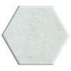 OEM 12mm Decorative Non Porous Hexagon Seamless Artificial Marble Acrylic Sheet Tiles