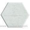 OEM 12mm Decorative Non Porous Hexagon Seamless Artificial Marble Acrylic Sheet Tiles