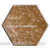 OEM 12mm Decorative Gloss Hexagon Artificial Marble Acrylic Sheet Kitchen Tiles