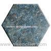 Matt Non Toxic Hexagon Seamless Artificial Marble Acrylic Sheet Countertop Tiles