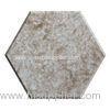 12mm Decorative Non - Toxic Hexagon Seamless Artificial Marble Acrylic Sheet Tiles