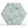 Countertop Wall Non Toxic Hexagon Seamless Artificial Marble Sheet Stone 12mm