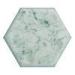 Countertop Wall Non Toxic Hexagon Seamless Artificial Marble Sheet Stone 12mm