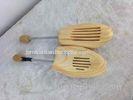 Adjustable OEM wooden shoe stretcher with spring