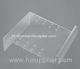 Computer Clear Acrylic Sign Holder For Supermarket / plastic sign holders
