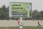 20mm Advertising Outdoor Full Color Led Display With 64dots * 48dots Resolution