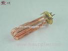 Electric Kettle Heating Element / 240V Plated nickel Water Heaters , Copper