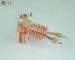 M12 flange water Copper Heating Element Tube With Thermostat , 3500WATT / 240V