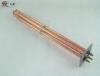 Industrial Electric Copper Heating Element For Gas , Plated Nickel