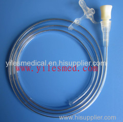 Enteral feeding tube silicone TPU PVC