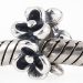 Antique Sterling Silver Flower Beads European Style Wholesale