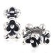 Antique Sterling Silver Flower Beads European Style Wholesale