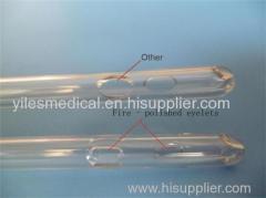 Fire polished Nelaton catheters self catheterization urinary catheter