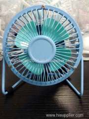 4/6 Inch USB Mini Fan with Different Colors