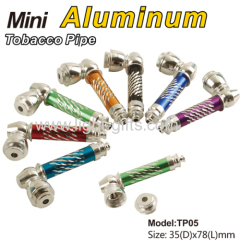 Mini Aluminum Tobacco Pipes