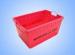 Red / Blue Durable Polypropylene Corrugated Plastic Container With FDA Approved