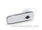 White A2DP / AVRCP Apple Bluetooth Headphone With Caller ID Broadecast Voice