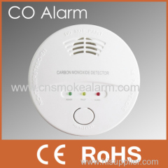 EN50291 9v battery powered co alarm