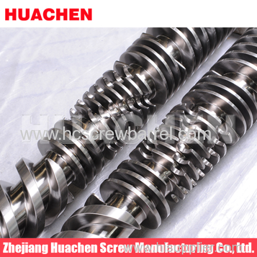China conical twin screw and barrel