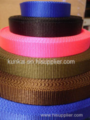 good polypropylene webbing black white yellow red blue yellow bag belt