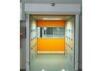 Automatic PVC Rolling Shutter Door Stainless Steel Air Shower Room With Micro-electronics PLC Contr