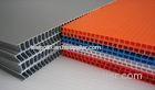 Grey / Orange / Green Flame Retardant PP Hollow Sheet For Floor Protection