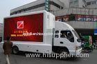 220V / 50HZ P10 IP65 Electronic Moving Led Mobile Billboard on Vehicles For Exhibition