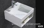 Top End Solid Surface Basin Wall Mounted Bathroom Sink Various Shapes