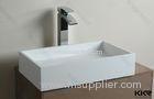 Cloakroom Solid Surface Basin Custom Made Design Floor Standing Basin