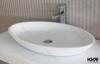 Artificial Marble Solid Surface Basin Custom Size Stone Resin Wash Basin