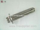 Stainless steel Electric Oil Heating Elements For Industrial , 10KW 230V