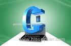 G Shaped Magnetic Floating Display for Cigarette Display , Silver Screen Printing