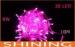 CE Approved Flexible Multi-color LED String Light Transparent Bule Rubber Wire
