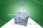Big Cardboard Advertising Pallet Display Rack for Napkin Baby Products Promotion