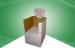 Water - ink Printing Cardboard Dump Bins Deaktop Cardboard Display Boxes