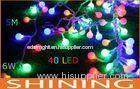 220V 40pcs 5m Waterproof LED String Lights 108W Blue For Pillar Decoration