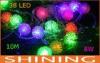 PVC Cable RGB Outdoor LED String Light For Wall Mounted Decoration