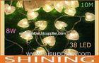Love Shape 220V / 110V Waterproof LED String Light 50000h Long life