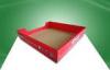 Custom Cardboard Countertop Tray PDQ Trays for Helicoper / Food / Skincare