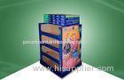 Four Shelf Double - face - show Cardboard Pallet Display for Lady Bag