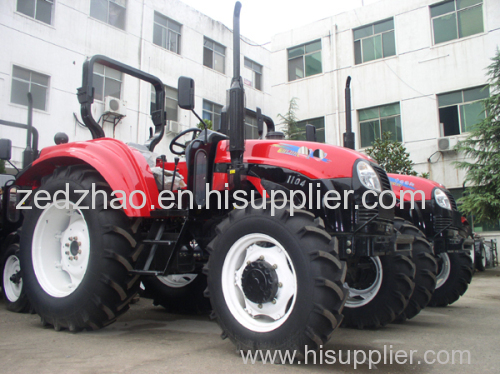 100hp 4 wheel farm tractors