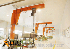 CJZ Series Pillar Mounted Slewing Jib Crane