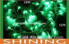 Outdoor Waterproof Green LED String Lights 108W For Wedding Stage