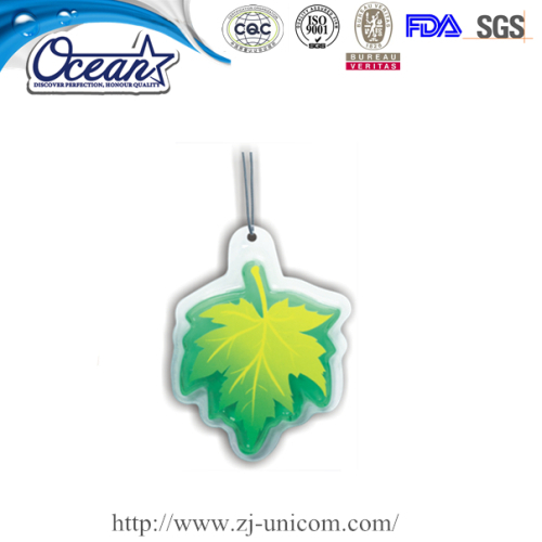 7g Leaf shape Hanging Gel Air Freshener personalized promotional products