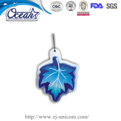 7g Leaf shape Hanging Gel Air Freshener personalized promotional items