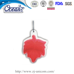 7g Leaf shape Hanging Gel Air Freshener personalized promotional items