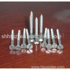 slotted Countersunk wood screws (screws manufacturer)